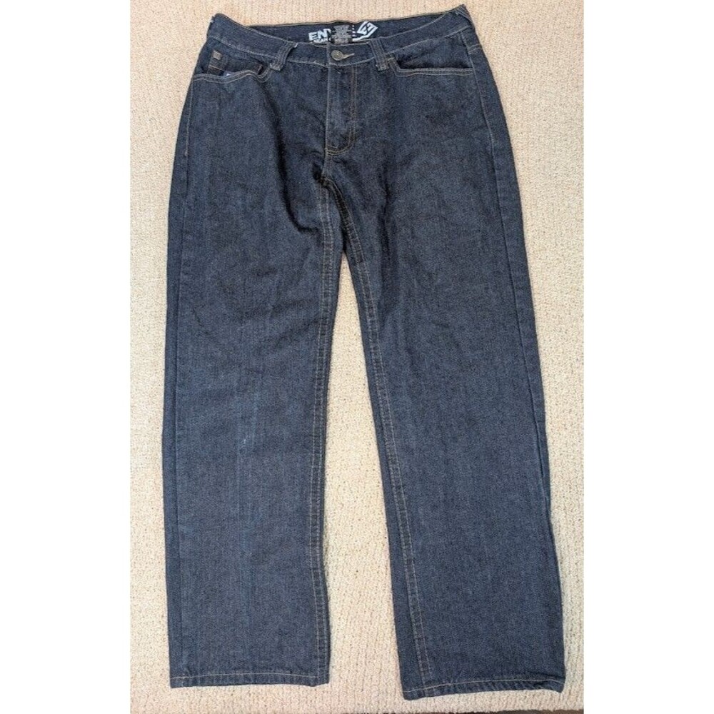 Enyce Sean Combs Dark Wash Baggy Jeans Men’s 36x32 Blue Y2K Hip Hop Skater